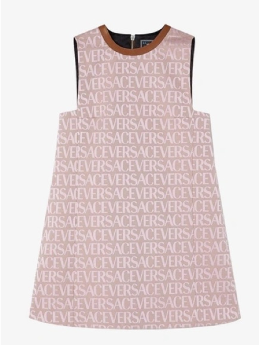 VERSACE Mini Allover logo dress